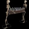 Poseable Skeletons Carrying Coffin Halloween Decoration -The Horror Dome Store poseable skeletons carrying coffin halloween decoration 30408484552752