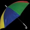 "Rainbow Clown Umbrella - 24 Inch" Halloween Costume Accessory -The Horror Dome Store rainbow clown umbrella 24 inch halloween costume accessory 14203877490736