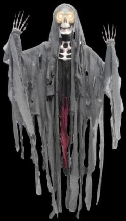 "Reaper With Moving Eyes" Hanging Halloween Decoration - 60 Inch