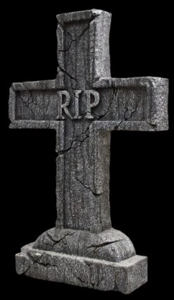 RIP Cross Tombstone