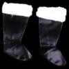 "Santa Boot Covers" Christmas Costume Accessory 2 "Santa Boot Covers" Christmas Costume Accessory -The Horror Dome Store santa boot covers christmas costume accessory 14203974189104