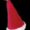 "Santa Party Hat - Red/White" Christmas Costume Accessory -The Horror Dome Store santa party hat red white christmas costume accessory 14240186957872