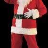 "Santa Suit - Flannel - Adult" Costume 1 "Santa Suit - Flannel - Adult" Costume -The Horror Dome Store santa suit flannel adult christmas costume 14196501676080