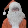 "Santa Wig And Beard" Christmas Costume Accessory -The Horror Dome Store santa wig and beard christmas costume accessory 14240170180656