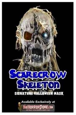 "Scarecrow Skeleton" HD Studios Pro Mask 11 "Scarecrow Skeleton" HD Studios Pro Mask -The Horror Dome Store scarecrow skeleton hd studios pro halloween mask 28757562032176