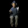 "Scary Scarecrow" Deluxe Monster Halloween Prop -The Horror Dome Store scary scarecrow deluxe monster halloween prop 28428314017840