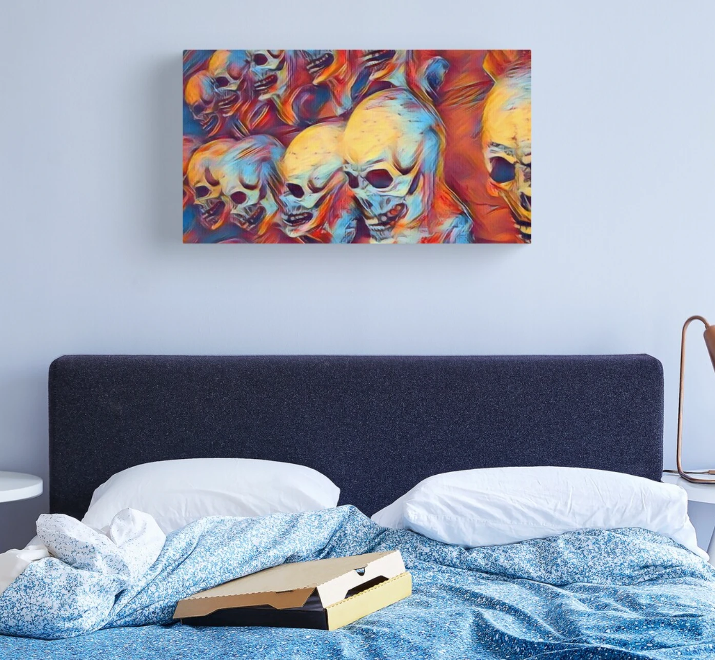 Skull Canvas Print 3 Skull Canvas Print