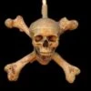 "Skull/Femur Bone Wall Sconce" Haunted House Lighting 2 "Skull/Femur Bone Wall Sconce" Haunted House Lighting -The Horror Dome Store skull femur bone wall sconce haunted house lighting 14321024860208