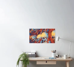Skull Poster -The Horror Dome Store skull poster 29931461967920