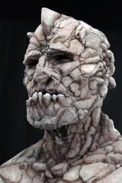 "Slate The Golem" Silicone Mask -The Horror Dome Store slate the golem silicone halloween mask 8721193537