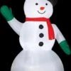 "Snowman" Air-blown Inflatable Christmas Decoration 2 "Snowman" Air-blown Inflatable Christmas Decoration -The Horror Dome Store snowman air blown inflatable christmas decoration 14357584904240