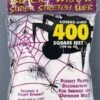"Spider Web Bag - 400 Sqft" Haunted House Decoration -The Horror Dome Store spider web bag 400 sqft haunted house decoration 8179655681