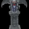 "Stone Gargoyle With Sound And Lights" Halloween Decoration