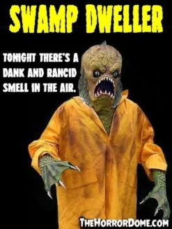"Swamp Dweller" HD Studios Pro Costume -The Horror Dome Store swamp dweller hd studios pro halloween costume 14334224826416