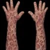 "Toasty" Silicone Halloween Costume Gloves -The Horror Dome Store toasty silicone halloween costume gloves 14160938238000