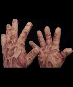 "Toasty" Silicone Halloween Costume Gloves -The Horror Dome Store toasty silicone halloween costume gloves 20360554305