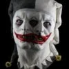 "Two Faced Jester" HD Studios Pro Mask -The Horror Dome Store two faced jester hd studios pro halloween mask 28814684520496