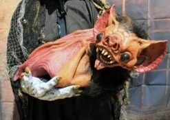 "Vampire Bat" HD Studios Halloween Puppet Prop -The Horror Dome Store vampire bat hd studios halloween puppet prop 28758796107824