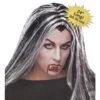"Vampiress - Two-Toned" Halloween Wig -The Horror Dome Store vampiress two toned halloween wig 8179672641