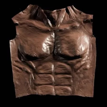 "Werewolf Chest Plate - Brown" Halloween Costume Accessory 3 "Werewolf Chest Plate - Brown" Halloween Costume Accessory