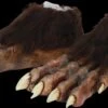 "Werewolf Feet" Deluxe Halloween Costume Shoes