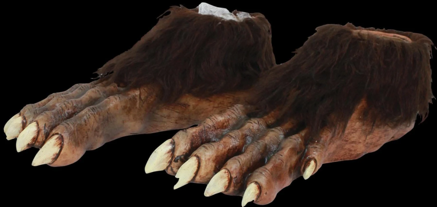 "Werewolf Feet" Deluxe Halloween Costume Shoes 3 "Werewolf Feet" Deluxe Halloween Costume Shoes