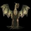 "Winter Forest Dragon" Electric Animated Halloween Prop -The Horror Dome Store winter forest dragon electric animated halloween prop 28755437092912
