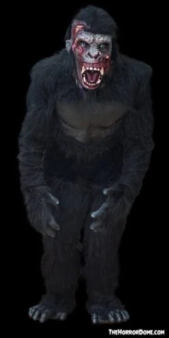 "Zombie Gorilla" HD Studios Pro Costume -The Horror Dome Store zombie gorilla hd studios pro costume 29597208444976