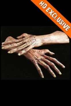 "Zombie Latex Hands" Halloween Costume Gloves -The Horror Dome Store zombie latex hands halloween costume gloves 28756044611632