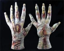 "Zombie Skeleton Hands" Halloween Costume Gloves -The Horror Dome Store zombie skeleton hands halloween costume gloves 28664306827312