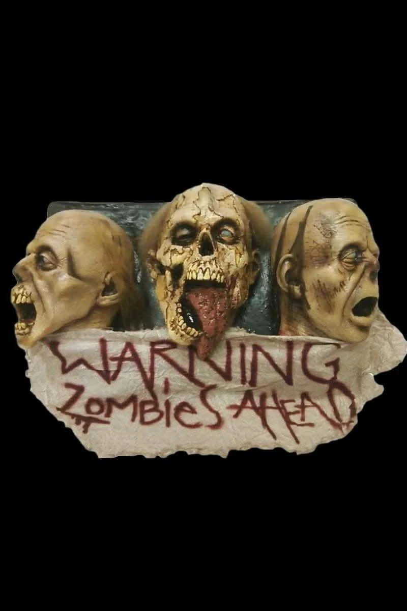 "Zombie Wall Plaque - 3 Faced" Hanging Halloween Decoration 3 "Zombie Wall Plaque - 3 Faced" Hanging Halloween Decoration